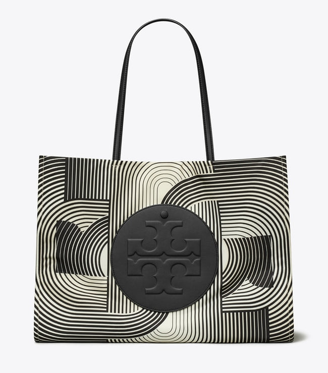 TORY BURCH Ella Printed Tote - Infinity T Ella image 0