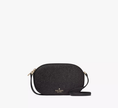 KATE SPADE Glimmer Oval Camera Bag - Black image 3