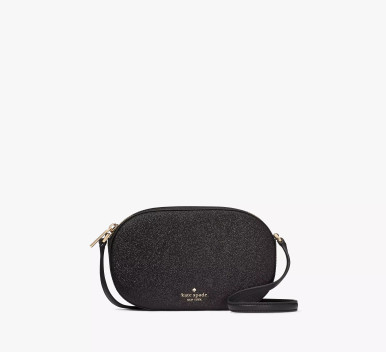 KATE SPADE Glimmer Oval Camera Bag - Black image 3