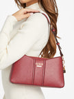 Guess Alesso Shoulder Bag - Red image 4