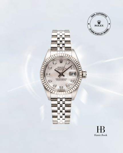 [Store Display] Rolex Datejust White Jubilee Stainless Steel 26 mm