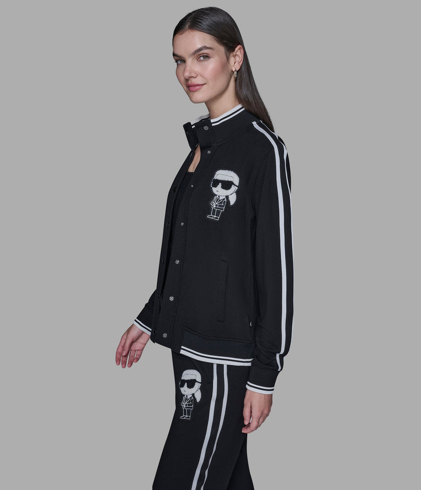 KARL LAGERFELD Karl Patch Track Jacket (Arriving In Delhi) image 1