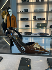 VERSACE Sling Red Women‘s Pump Shoes image 0