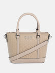 Guess Quinley Logo Mini Tote - Beige image 0