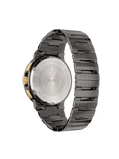 VERSACE VEZ900521 Greca Logo Chronograph Watch for Men image 1