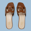 GUCCI Openwork GG detail mules for women - Natural color, 35.5 image