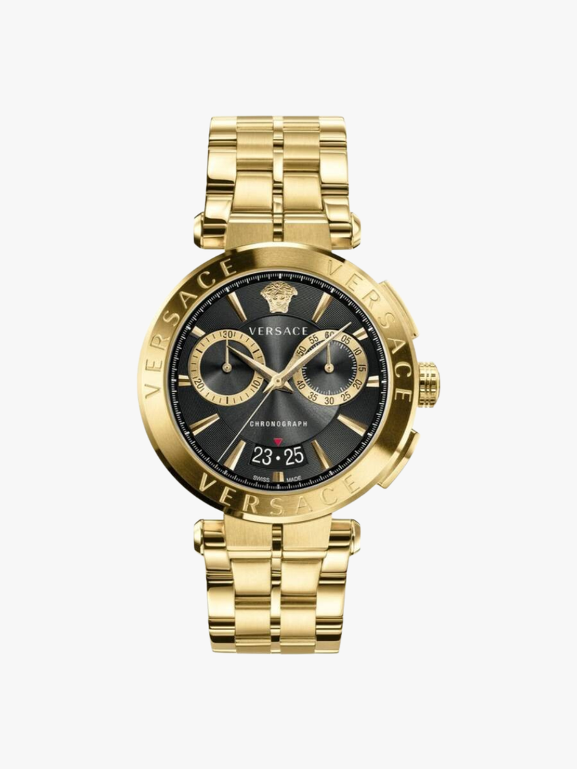 VERSACE Aion Chronograph Quartz Black Dial Men's Watch image 0