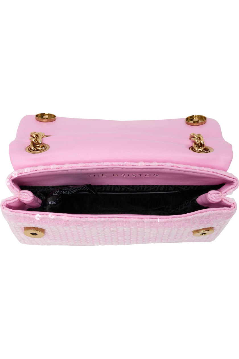 KURT GEIGER Sequin Mini Brixton Convertible Shoulder Bag