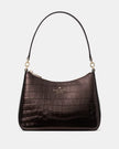 KATE SPADE Margot Metallic Croc Embossed Convertible Shoulder Bag image 0