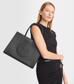 TORY BURCH Small Ella Bio Tote - Black image 1