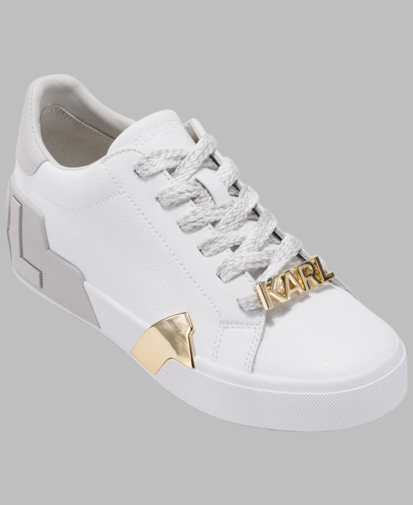 [AT DELHI]  KARL LAGERFELD Melora Lace Up Sneaker - White image 1