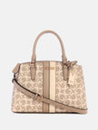 Guess Kyrie Logo Satchel - Beige image 0