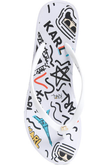 KARL LAGERFELD Nola Graffiti Platform Flip Flop (Women) Nola Graffiti Platform Flip Flop (Women) image 0