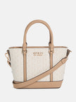 Guess Quinley Logo Mini Tote - White image 0
