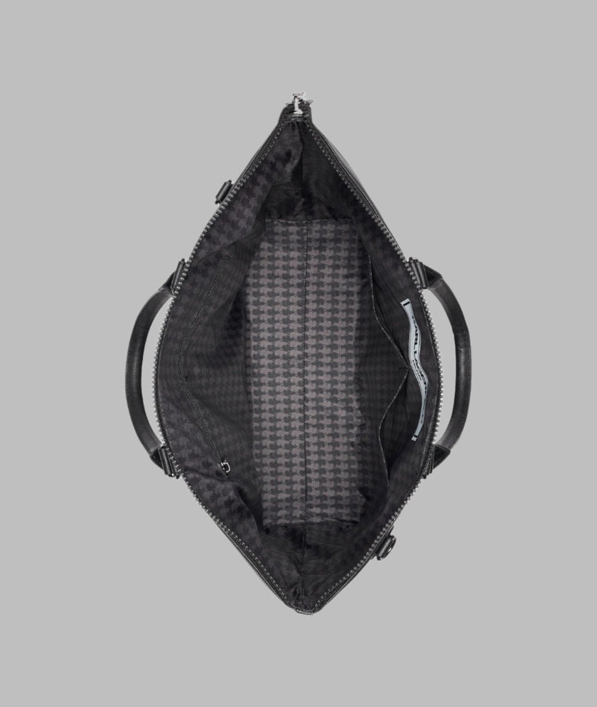 KARL LAGERFELD Travel Tote With Trolley Sleeve - Black image 4