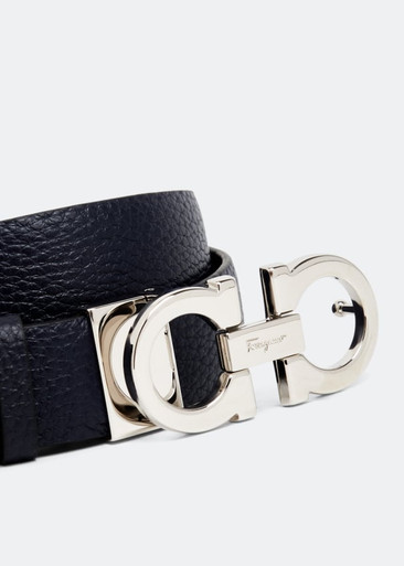 SALVATORE FERRAGAMO Ladies Reversible And Adjustable Gancini Belt image 0