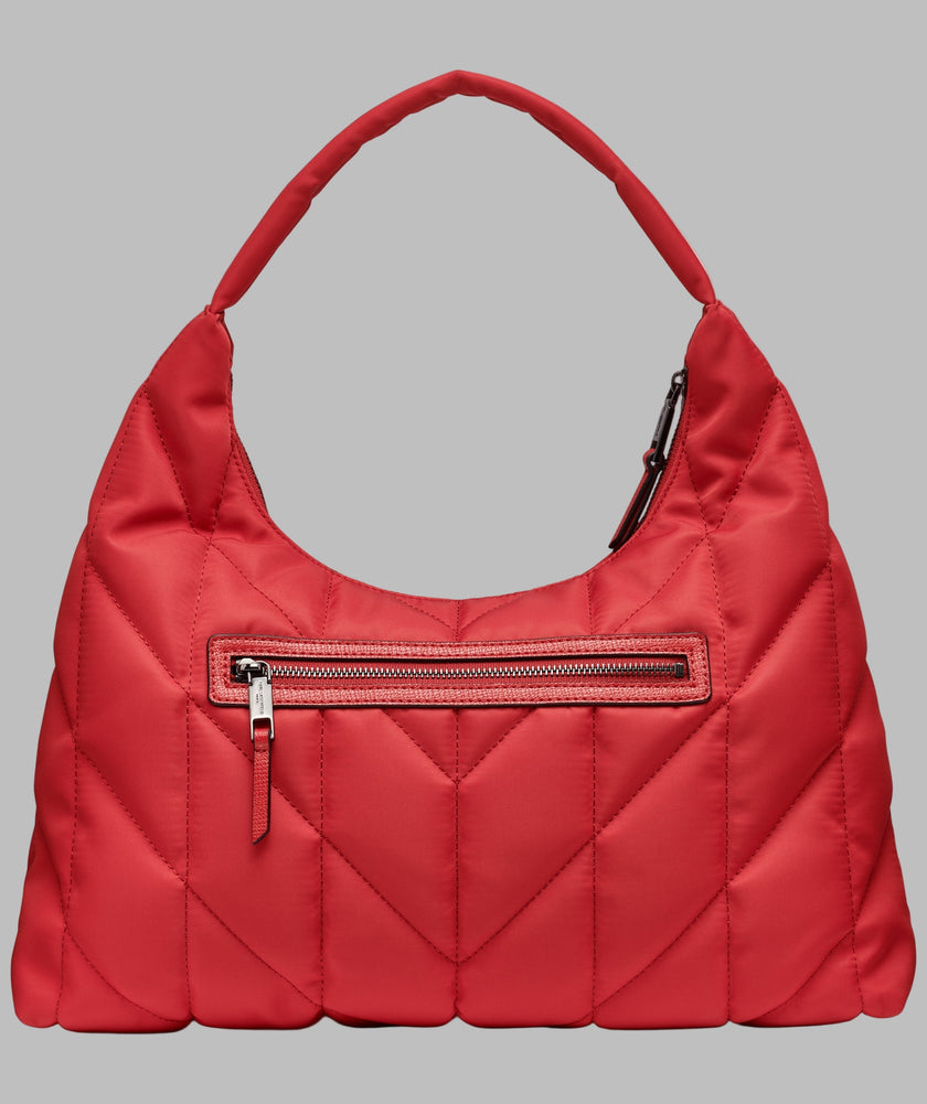 KARL LAGERFELD Voyage Med Tote Nylon - Crimson image 3