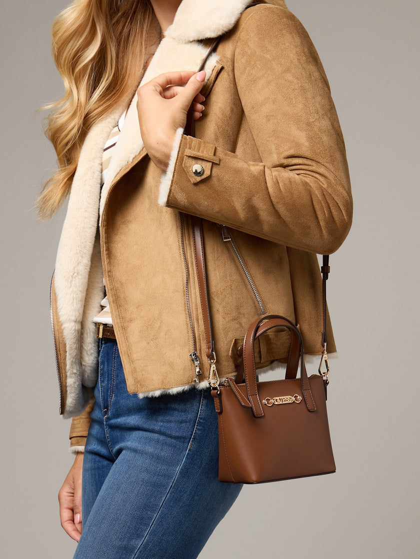 GUESS Avelina Faux-Leather Mini Tote image 3