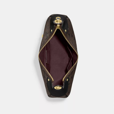COACH Mara Hobo In Signature Canvas image 0