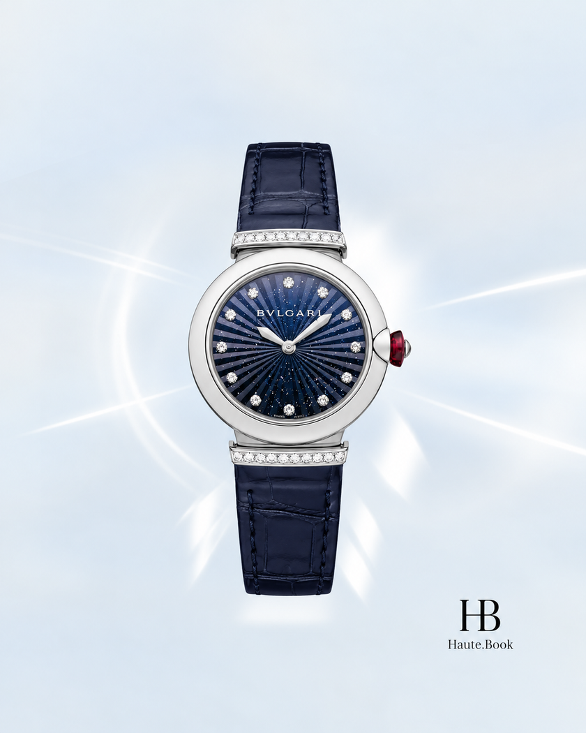[Store Display] Bulgari Lvcea Intarsio Blue Aventurine Dial 28 mm