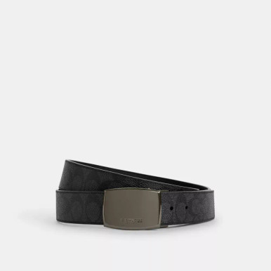 COACH Boxed Plaque And Harness Buckle Cut To Size Reversible Belt, 38 Mm image 2