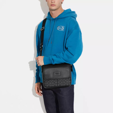 COACH Sprint Map Bag 25 In Signature Jacquard image 3