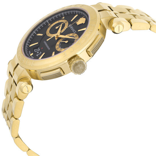 VERSACE Aion Chronograph Quartz Black Dial Men's Watch image 1