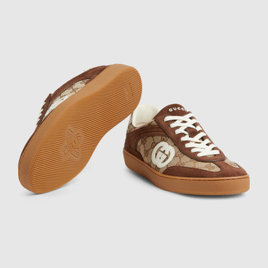 GUCCI Men's sneakers with interlocking GG detail image 0