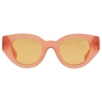 BURBERRY Meadow Orange Oval Ladies Sunglasses (Arriving In Delhi) image 3