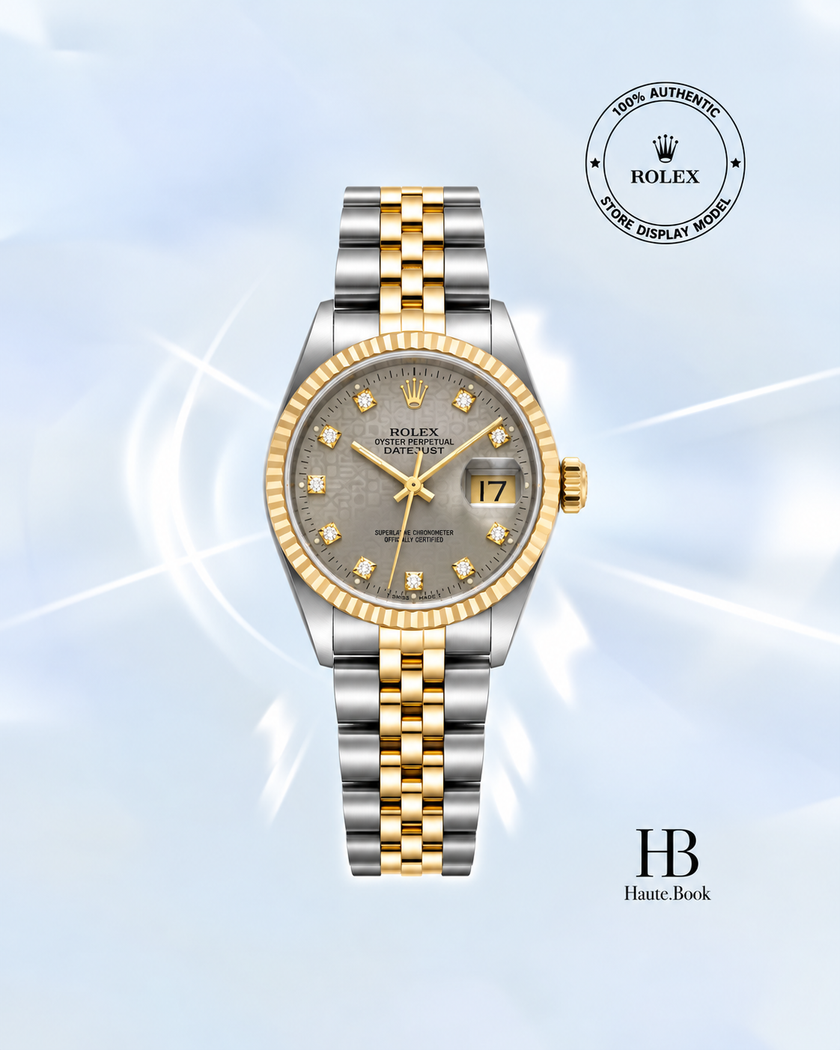 [Store Display] Rolex Datejust Gray Computer Diamond Dial 36 mm