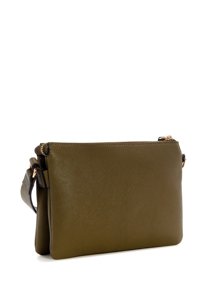 Guess Oona Top-Zip Crossbody - Green image 2