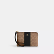 COACH Corner Zip Wristlet In Signature Canvas With Stripe image 8