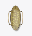 TORY BURCH T Monogram Mesh Dot Tote image 0