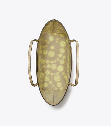 TORY BURCH T Monogram Mesh Dot Tote image 0