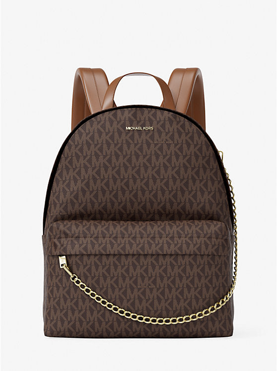 MICHAEL KORS Slater Medium Signature Logo Backpack image 0