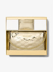 [AT DELHI] MICHAEL KORS Jet Set Medium Metallic Logo Debossed Pochette and Card Case Gift Set image 3