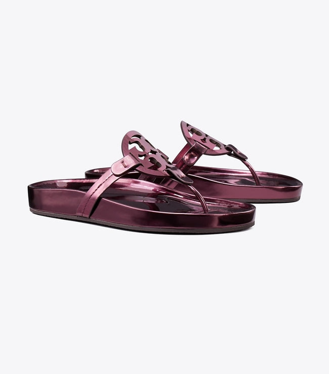 [AT DELHI] TORY BURCH Miller Cloud Sandal - Merlot image 0