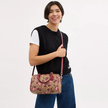 COACH Rowan Satchel Bag In Signature Canvas With Cherry Print image 2