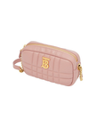 BURBERRY Mini Lola Quilted Leather Camera Bag - Dusky Pink image 0