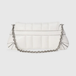 GUCCI Horsebit Chain Small Shoulder Bag White image 0