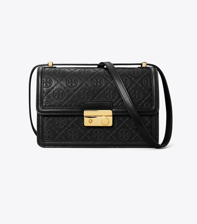 TORY BURCH T Monogram Leather Shoulder Bag image 5