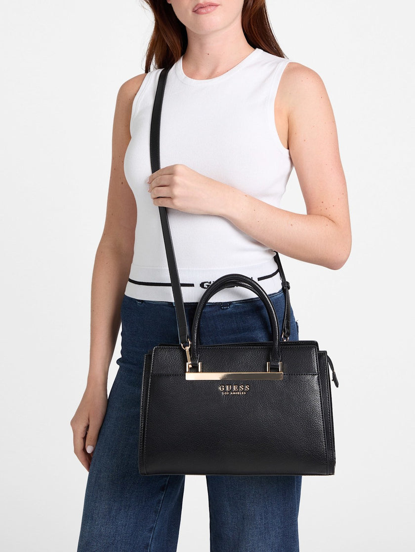Guess Marva Satchel - Black image 1