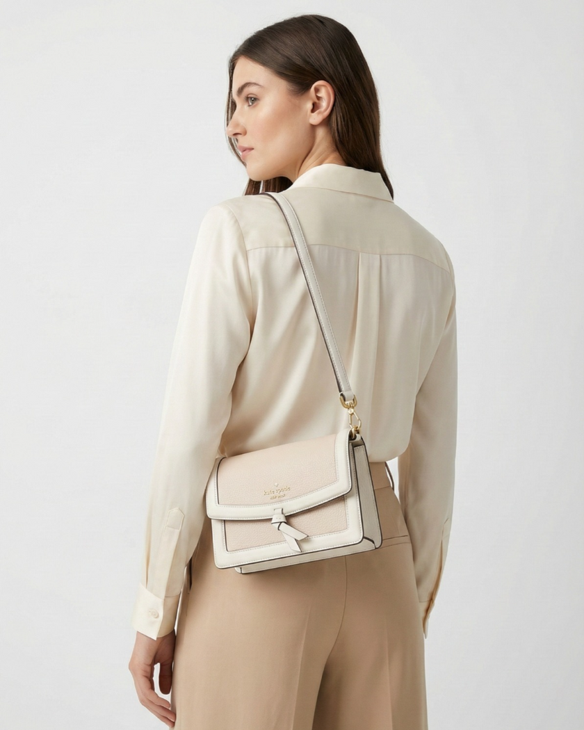 KATE SPADEKnott Mini Crossbody Bag - Light Cream Multi image 0