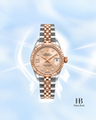 [Store Display] Rolex Lady-Datejust  Rose Diamond Dial Oyster 28 mm
