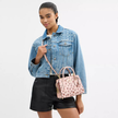 COACH Andrea Carryall Bag With Rose Print image 2