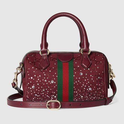 GUCCI Ophidia Boston Bag With Small Crystals image 3