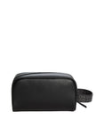Guess Logo Trim Toiletry Bag - Black image 1