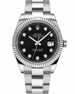 [STORE DISPLAY] ROLEX Datejust 41MM Bright Black/Diamond