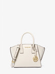 MICHAEL KORS Avril Extra-Small Leather Satchel - Lt Cream image 0
