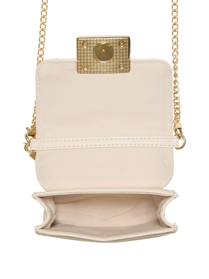 Guess Elssie Card Case Crossbody - Off-White image 3